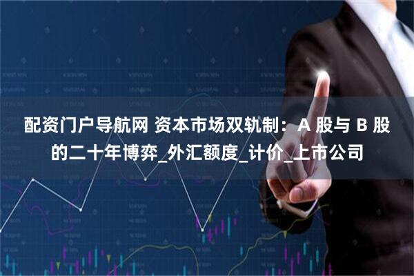配资门户导航网 资本市场双轨制：A 股与 B 股的二十年博弈_外汇额度_计价_上市公司